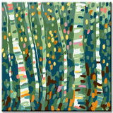 Beautiful Tropical Motive on a Leinwand – Einzigartige Galeriewandkunst, 4-part