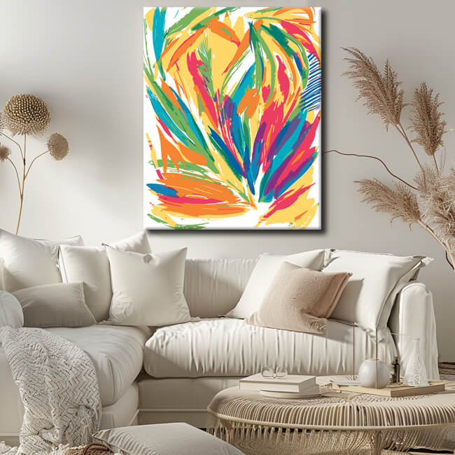 Paint by Numbers Loose Palm Tree