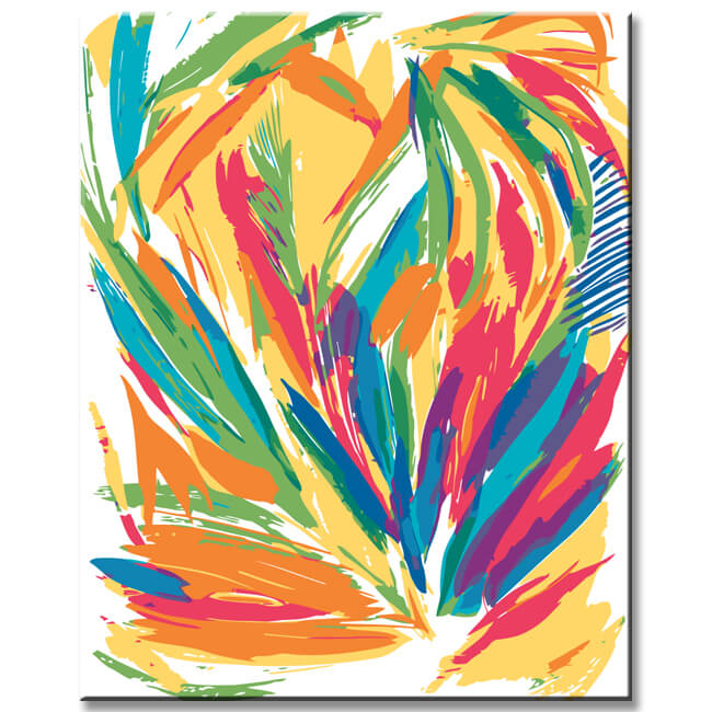 Paint by Numbers Loose Palm Tree