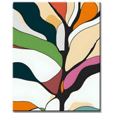 Painting by Numbers Colorful Tree