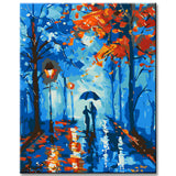 Painting by Numbers An Evening Walk in Paris