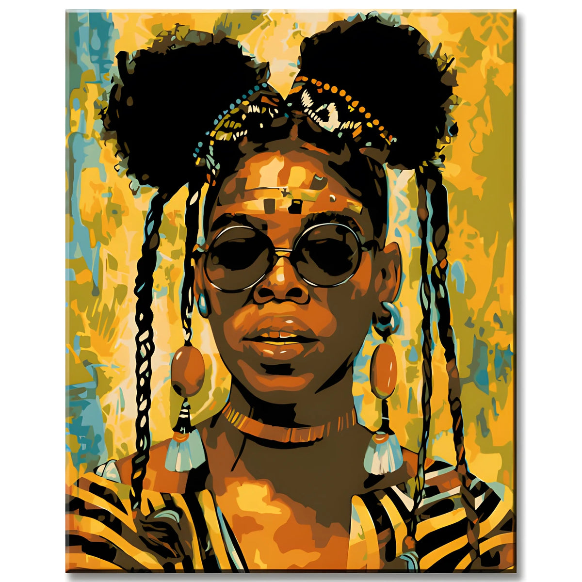 Painting by Numbers Black is King Beyoncé