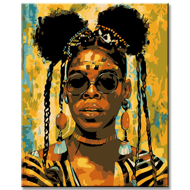 Painting by Numbers Black is King BeyoncÃ©