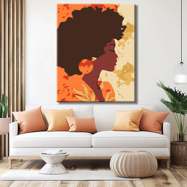 Painting by numbers Tula art