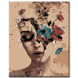 Paint by Numbers Broken Beauty