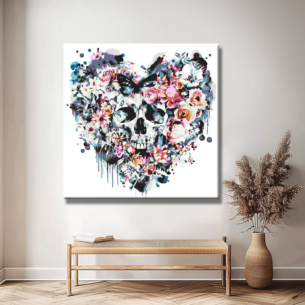 Painting by Numbers Love Forever