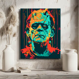 Painting by Numbers Abstract Frankenstein