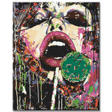 Painting by Numbers Modern Art Lollipop