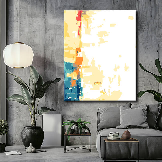 Painting by Numbers Abstract Serenity II