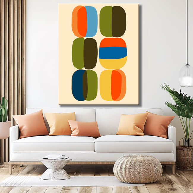 Painting by Numbers Modern Art Courage