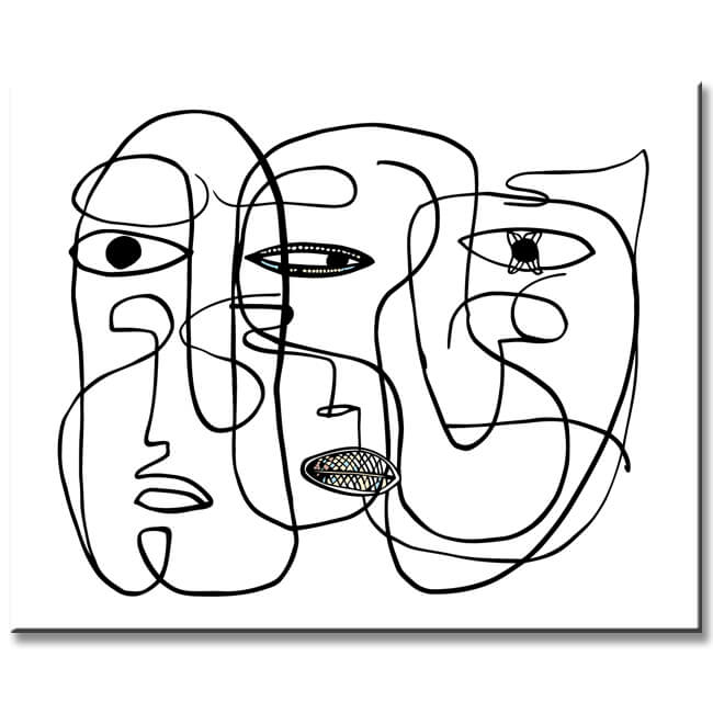 Painting by Numbers Abstract Confusions