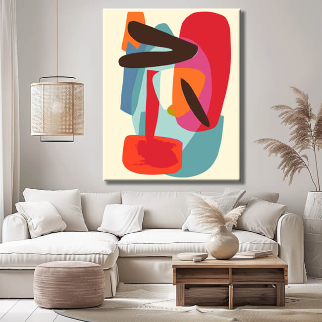 Painting by Numbers Abstract Diadem III