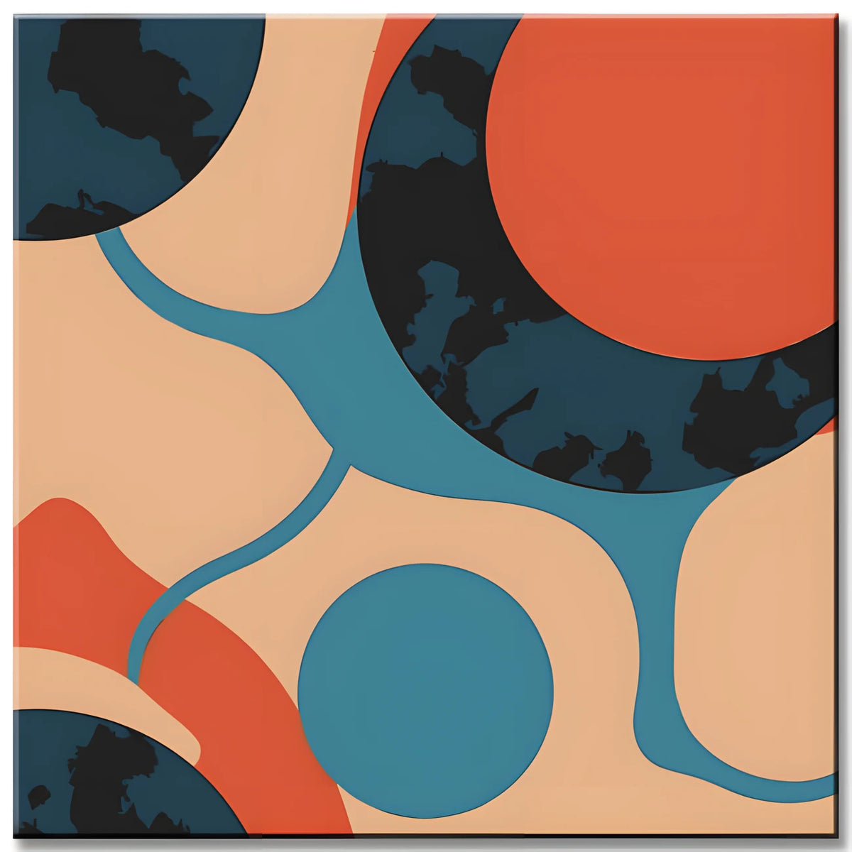 Paint by Numbers Orbital Frenzy