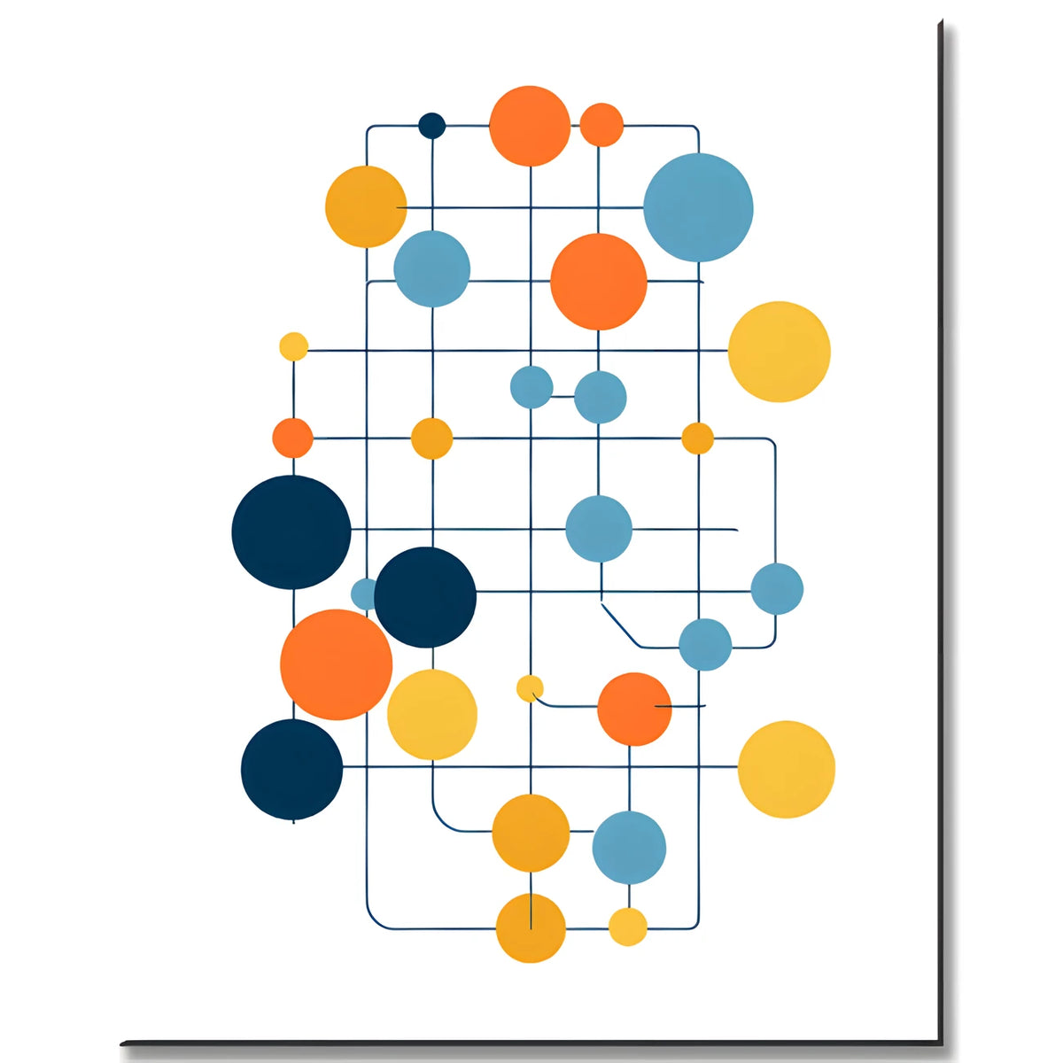 Painting by Numbers Pop Modern Circles i