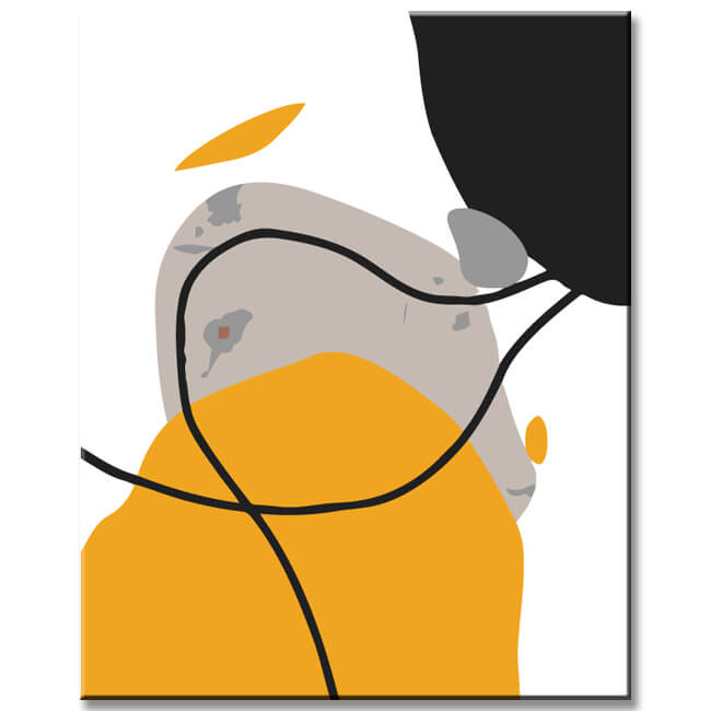 Painting by Numbers Abstract Art Mika II