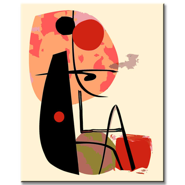 Painting by Numbers Art Minimalism Concepts I