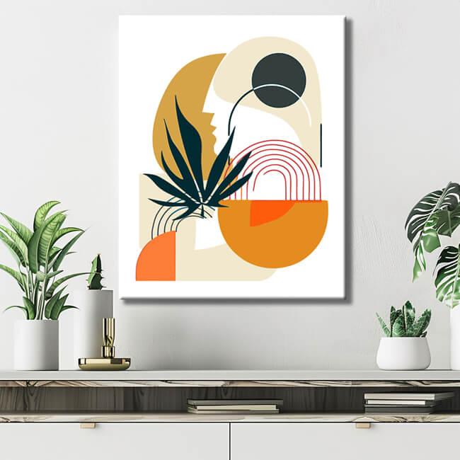 Painting by Numbers Modern Art Forms II