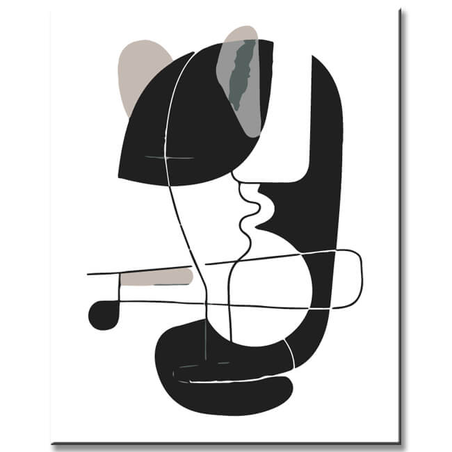 Painting by Numbers Graphic Art I