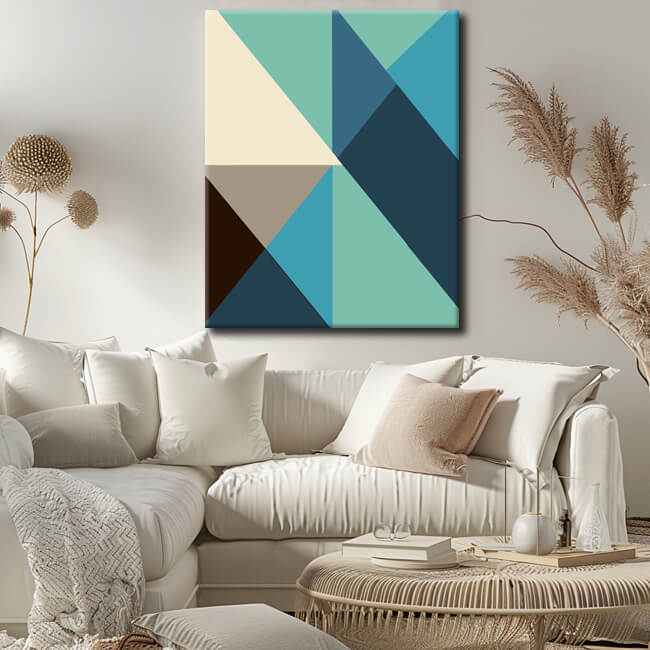 Painting by Numbers Geometric Art I