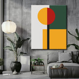 Painting by Numbers Abstract Art Geo Bauhaus