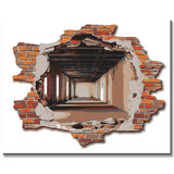 Painting by Numbers Photo Art Hole in The Wall