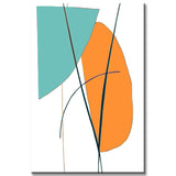 Painting by Numbers Art Minimalism Simple Shapes I