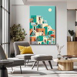 Painting by Numbers Art Minimalism Village