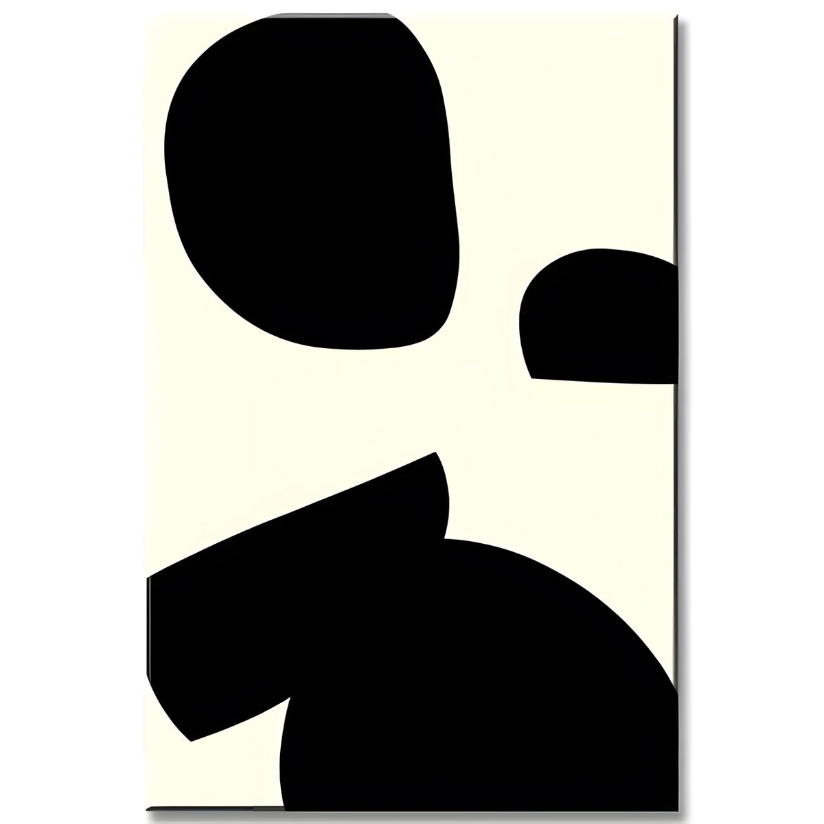 Painting by Numbers Art Minimalism Free Design Black I