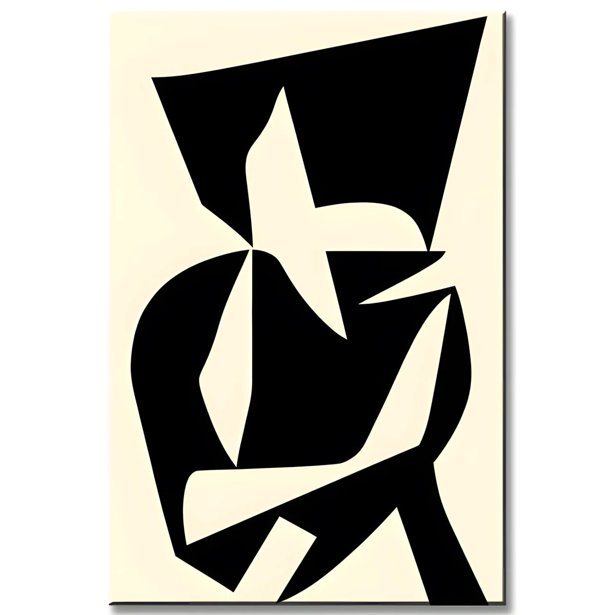 Painting by Numbers Art Minimalism Free Design Black II