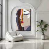 Painting by Numbers Art Geometric Abstract Figures I