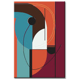 Painting by Numbers Art Geometric Abstract Figures III