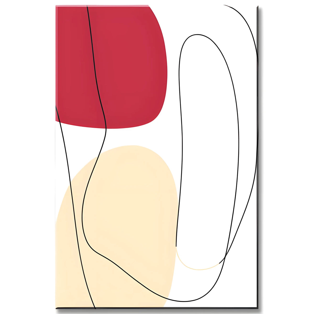 Painting by Numbers Art Minimalism Free Design Geometry I