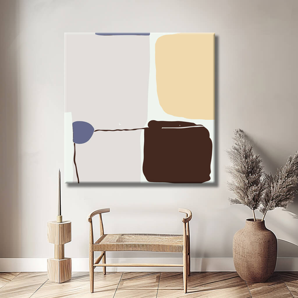 Painting by Numbers Minimalism Free Design Geometry V