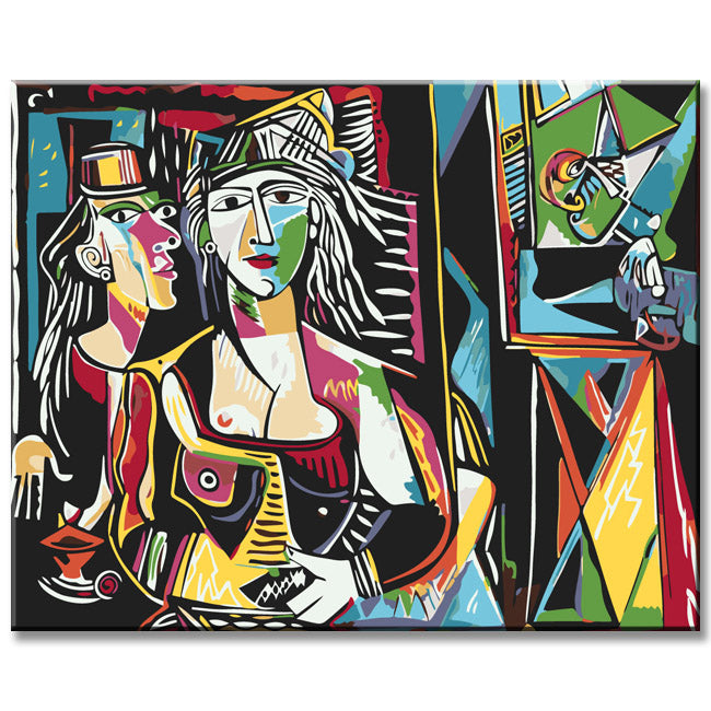 Painting by Numbers Art Picasso Women of Algiers