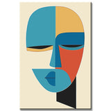 Painting by Numbers Art Geometric Abstract Figures V