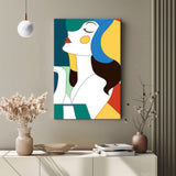 Painting by Numbers Art Abstract Art Pianist