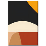 Painting by Numbers Art Abstract Painting Geometry Colored Shapes III