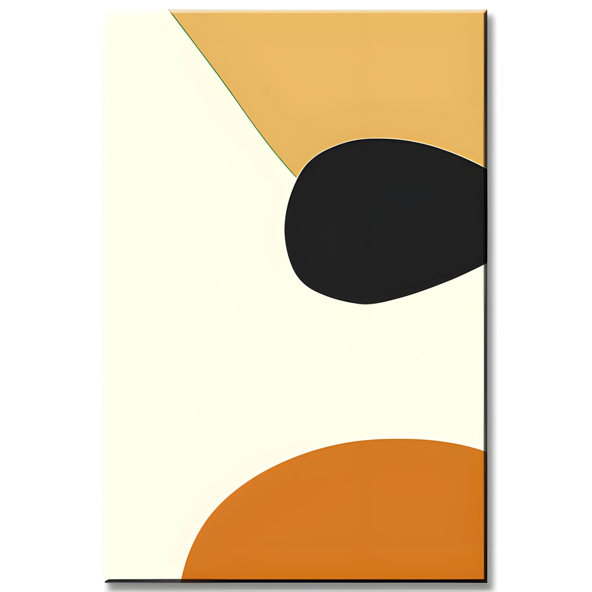 Painting by Numbers Art Abstract Painting Geometry Colored Shapes V