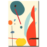 Painting by Numbers Art Abstract Painting Geometry Colored Shapes Creative