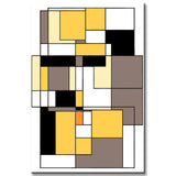 Painting by Numbers Abstract Art Geometry Rectangles I