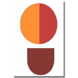 Painting by Numbers Art Minimalism Colored Shapes