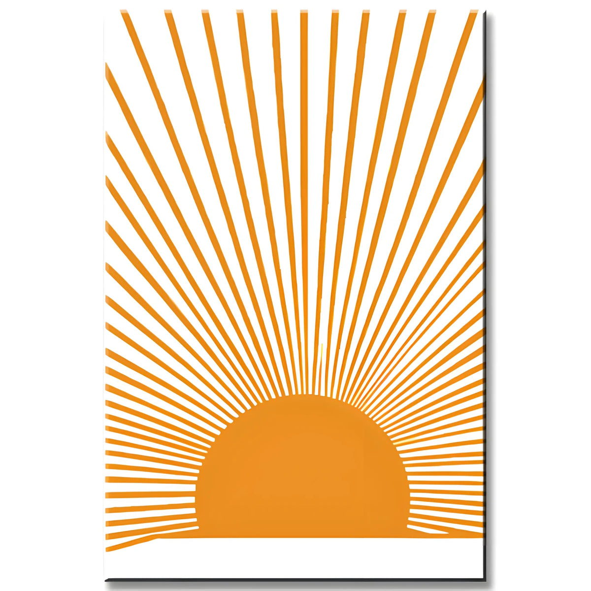Painting by Numbers Art Minimalism Sun Rays