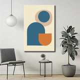 Painting by Numbers Art Black Rainbow & Half Sun