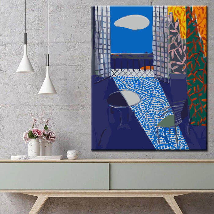 Painting by Numbers Art Open Window with Cloud