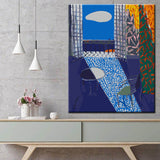 Painting by Numbers Art Open Window with Cloud