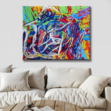 Painting by Numbers Art Nude Abstract Couple