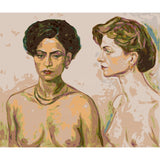 nude women classic portrait