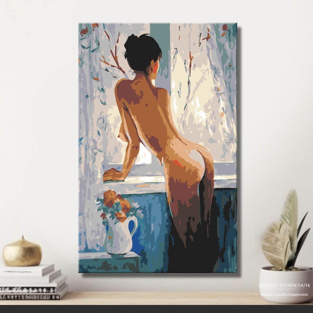 DIY Paint by Numbers Kit DIY art wall decor modern artwork
