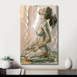 elegant and harmonious. DIY art wall decor modern artwork
