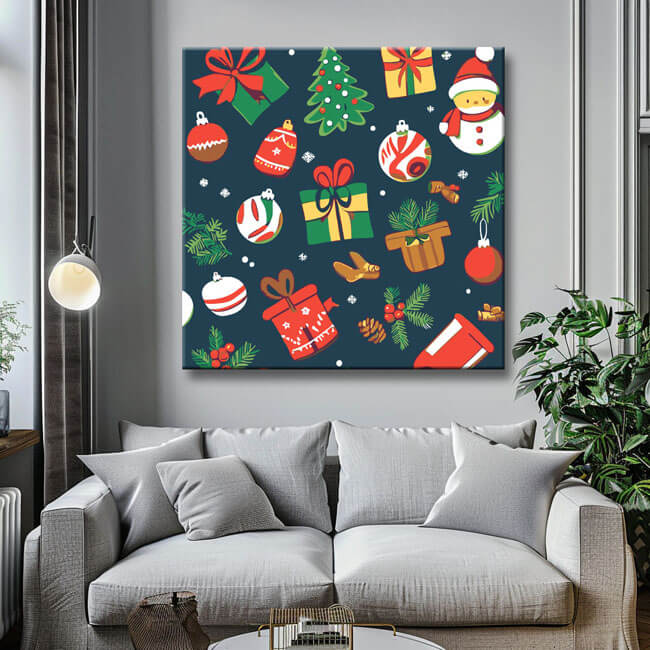 Painting by Numbers Christmas Motif Illustration Children I